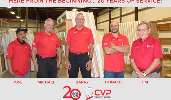 CVP Team Photo - 20 Year Services